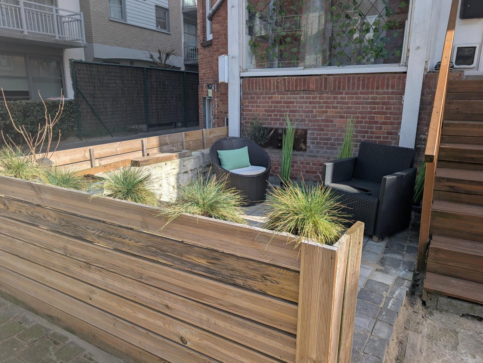 Appartement Spacieux Avec Parking Et Terrasse De Panne Ngoại thất bức ảnh